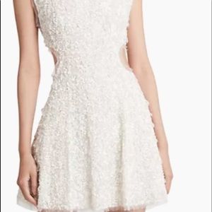 AJE Mirage Sequin Dress with CutOuts